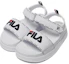 Lookbook (W) Sandalo Platform con Velcro FILA ''Edizione Coreana Bianca'' 4SM00520_147