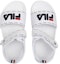 Shop (W) Sandal Platform Velcro FILA 'Edisi Korea Putih' 4SM00520_147