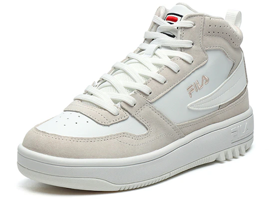 FILA斐樂 Ventuno 復古休閒 高筒 板鞋 女款 明亮白粉 Order FILA斐樂 Ventuno 復古休閒 高筒 板鞋 女款 明亮白粉