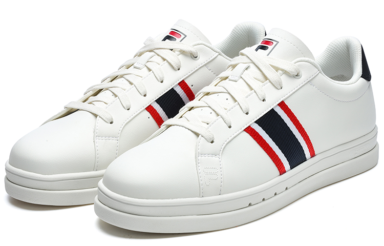 Order FILA 斐樂VIGOR呼吸板鞋2023春輕便休閒鞋 雪白