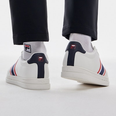 (W) Kasut Retro FILA VIGOR 'Putih Merah Hitam' F12M312202FSW 1