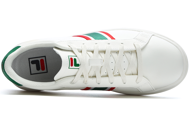 Lookbook (W) 휠라 비거 스케이트 슈즈 (화이트/그린/레드) F12W312202FSW