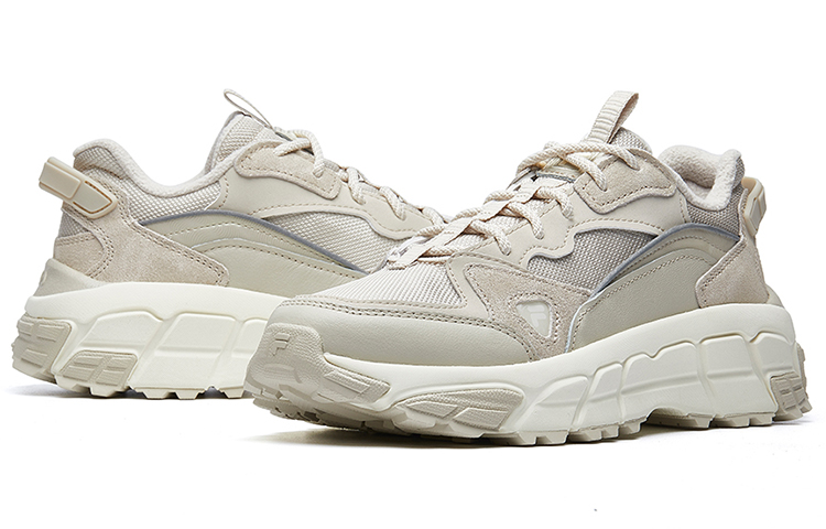 (W) FILA Check VNTG Running Shoes Grey/White 圖 4