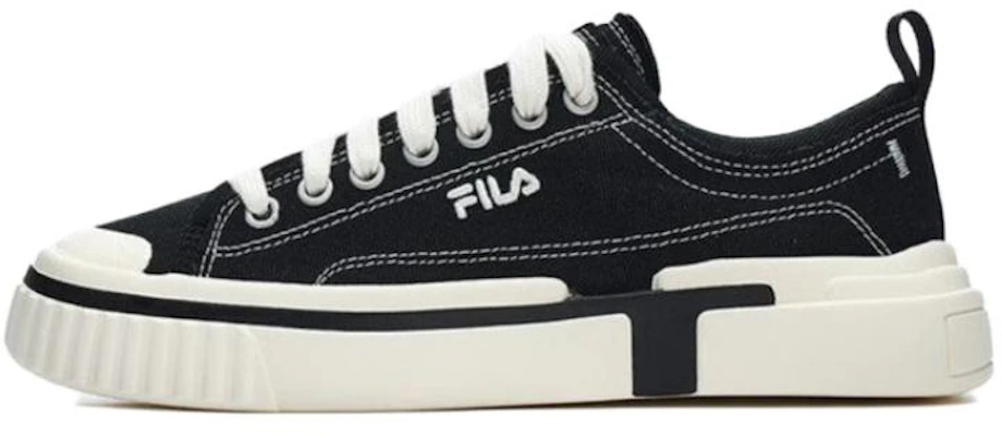 FILA斐樂 低筒 帆布鞋 女款 白黑 Buy FILA斐樂 低筒 帆布鞋 女款 白黑