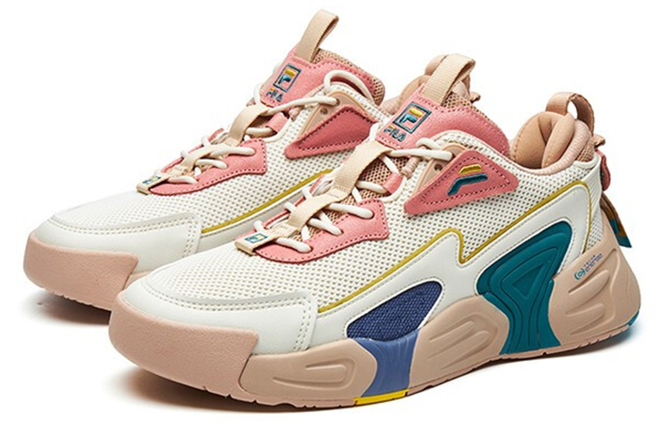 Lookbook (W) FILA ボルテックス LOW ピンク/ホワイト F12W111234FGR