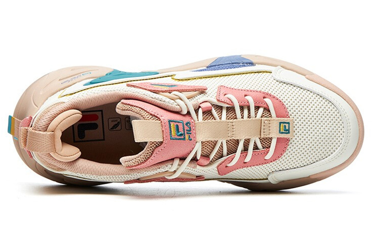 Shop (W) FILA ボルテックス LOW ピンク/ホワイト F12W111234FGR