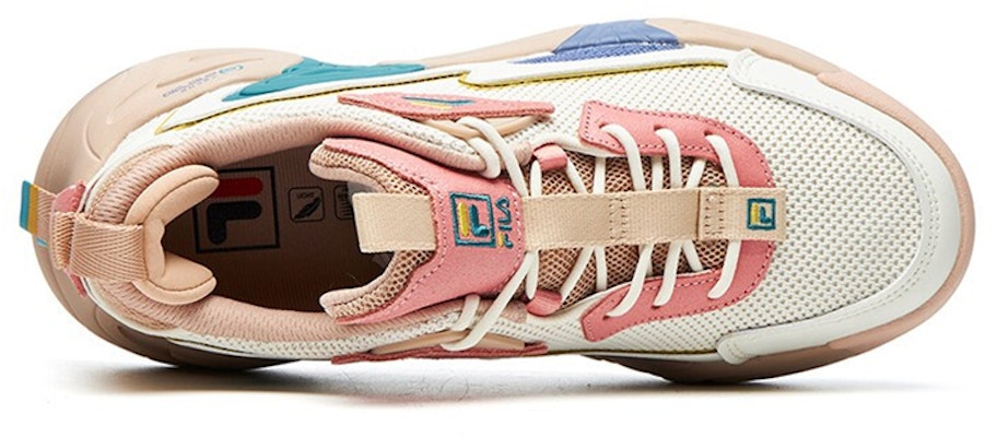 (W) FILA Vortex 低帮粉白色运动鞋 F12W111234FGR Shop (W) FILA Vortex 低帮粉白色运动鞋 F12W111234FGR