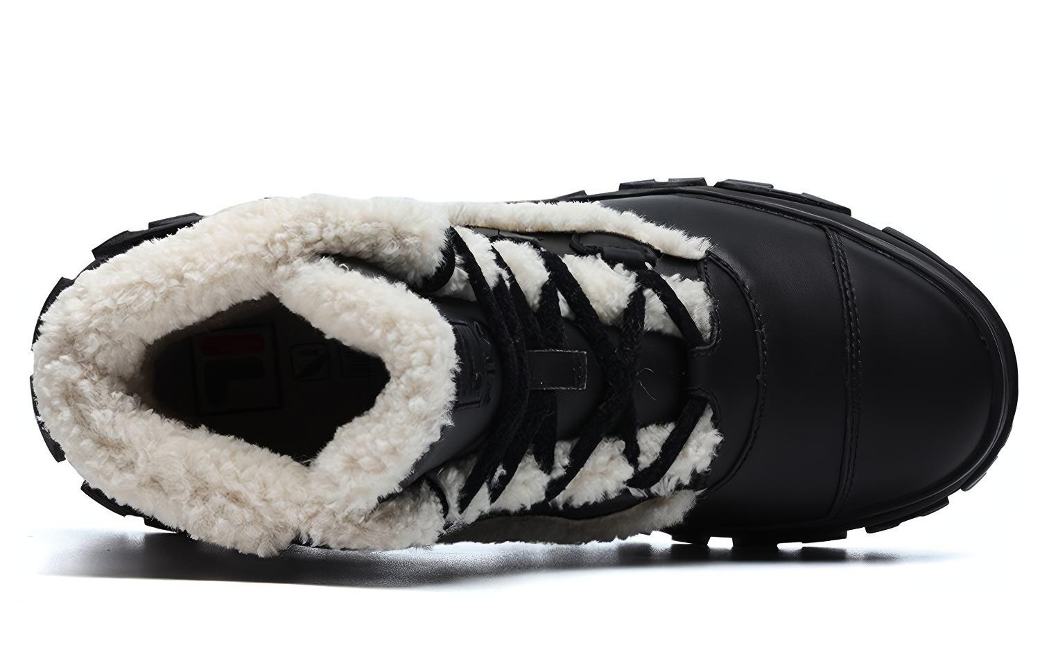 Lookbook (W) 斐乐保暖雪地靴“黑白” F12W144404FBK