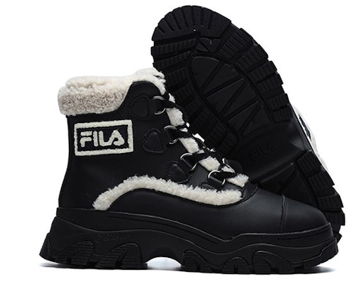 (W) 斐乐保暖雪地靴“黑白” F12W144404FBK Purchase (W) 斐乐保暖雪地靴“黑白” F12W144404FBK