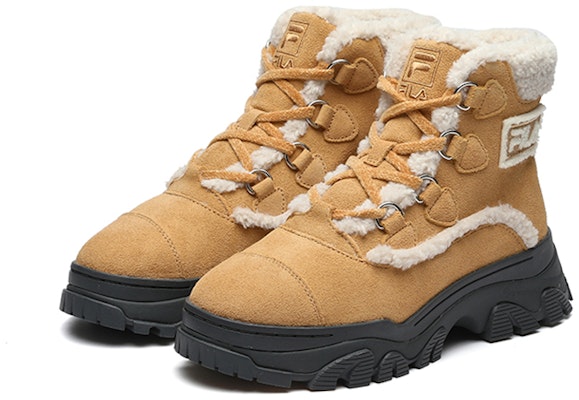 Fila 斐樂 厚底雪地靴 女款 泥土黃 Order Fila 斐樂 厚底雪地靴 女款 泥土黃