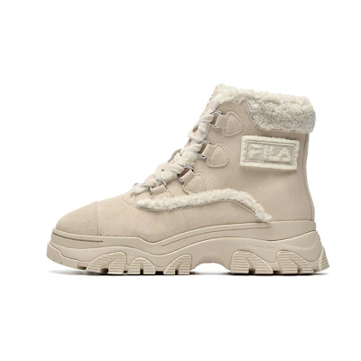 (W) FILA Warm Snow Boots 'Pink White'