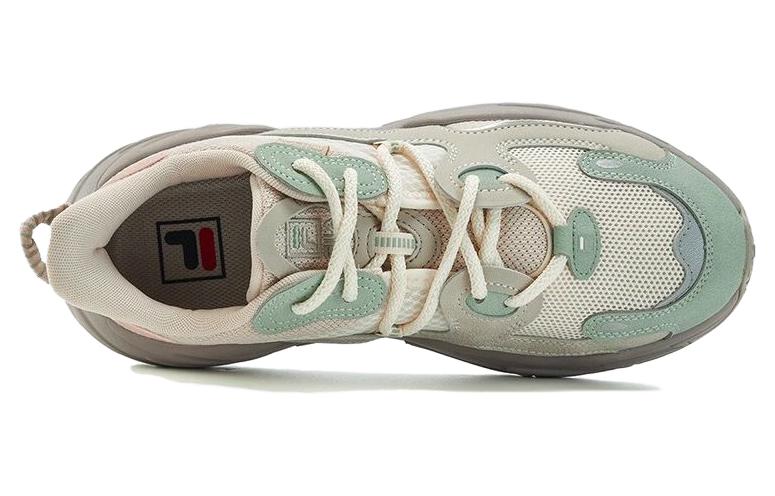 Order FILA斐樂 WAVE 防滑耐磨 低筒 跑步鞋 女款 綠灰