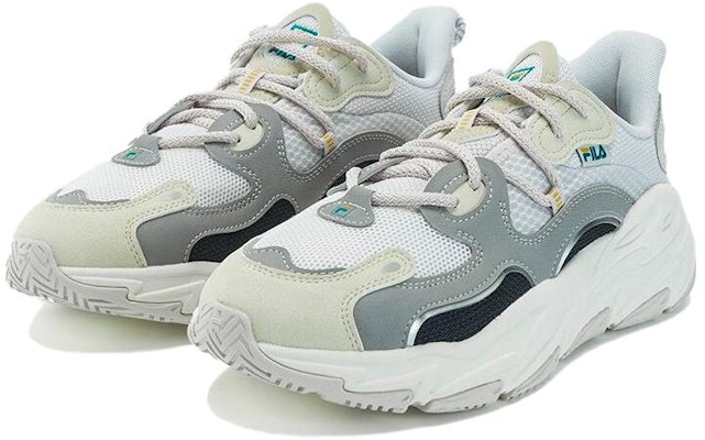 (Women) FILA Wave 'Grey White' F12W332109FNA Lookbook (Women) FILA Wave 'Grey White' F12W332109FNA