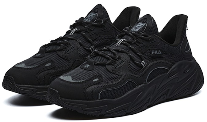 (W) 휠라 웨이브 로우탑 슈즈 '블랙' (Fila 웨이브 로우탑 '블랙') F12W226112FBK Order (W) 휠라 웨이브 로우탑 슈즈 '블랙' (Fila 웨이브 로우탑 '블랙') F12W226112FBK