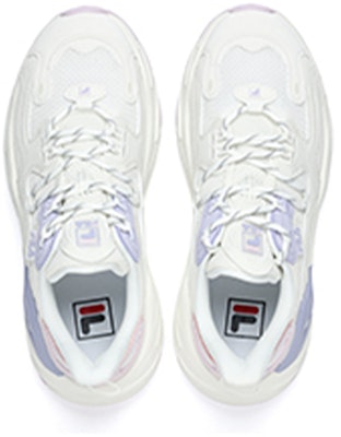 (Women) FILA Wave Low-Top Shoes 'White Purple' F12W226112FBB Lookbook (Women) FILA Wave Low-Top Shoes 'White Purple' F12W226112FBB