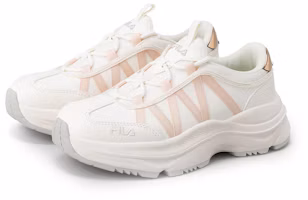 Order (W) Fila Wavy Day Flow Light Weiß Glatte Oberfläche Sneakers FS261OD03X050-100