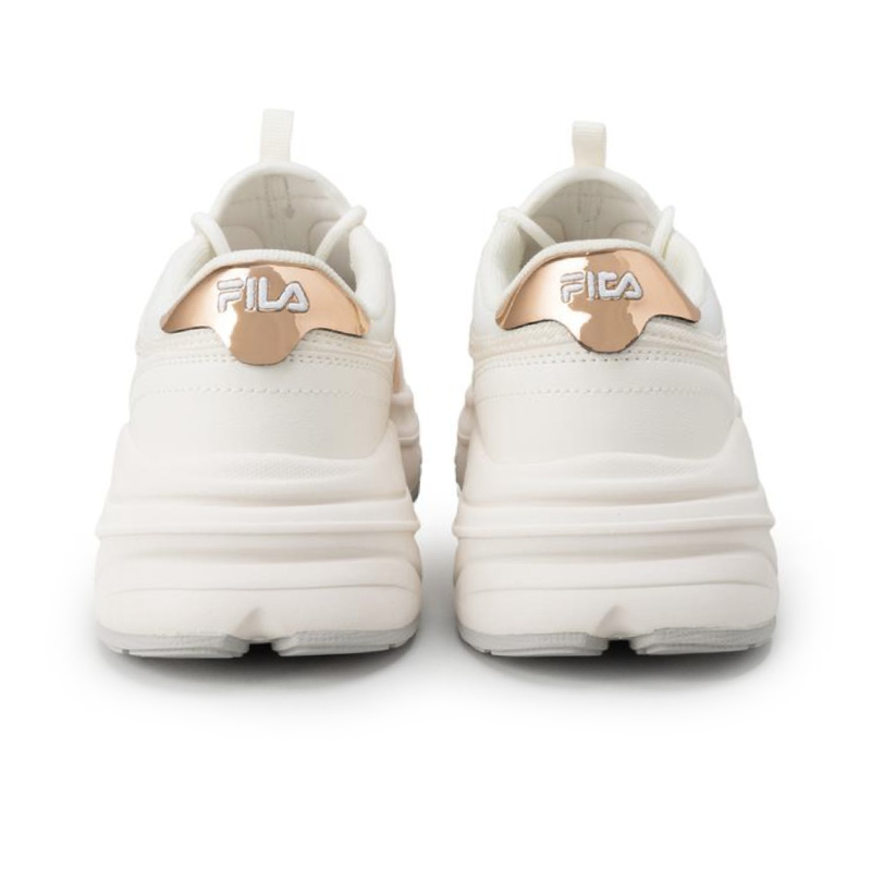 Lookbook (W) Fila Wavy Day Flow Light Weiß Glatte Oberfläche Sneakers FS261OD03X050-100