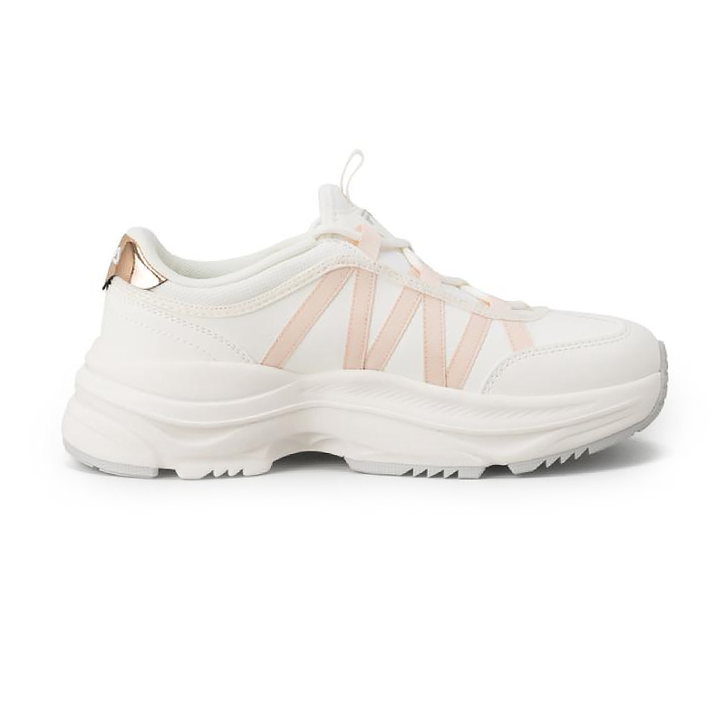 Shop (W) Fila Wavy Day Flow Light Weiß Glatte Oberfläche Sneakers FS261OD03X050-100