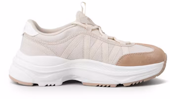 Shop (Women) Fila Wavy Day Flow MS Sneakers Plain white mask FS261OD03X049-260