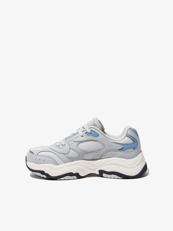 Lookbook Fila Wavy Rumble Kelabu Biru Putih 1100FS253OD03X009031