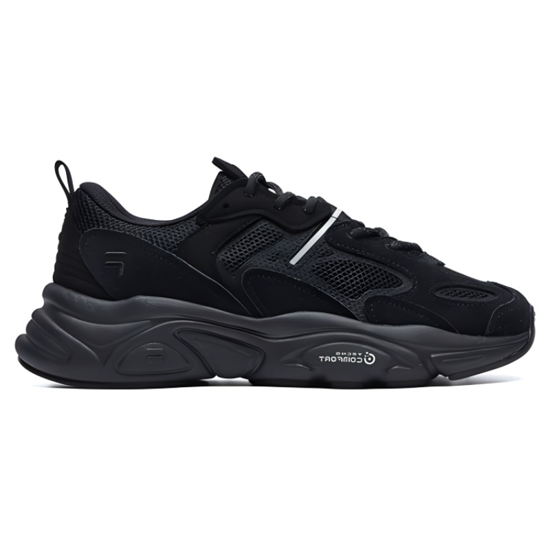 (W) FILA Wear-Resistant Running Shoes Black 圖 2