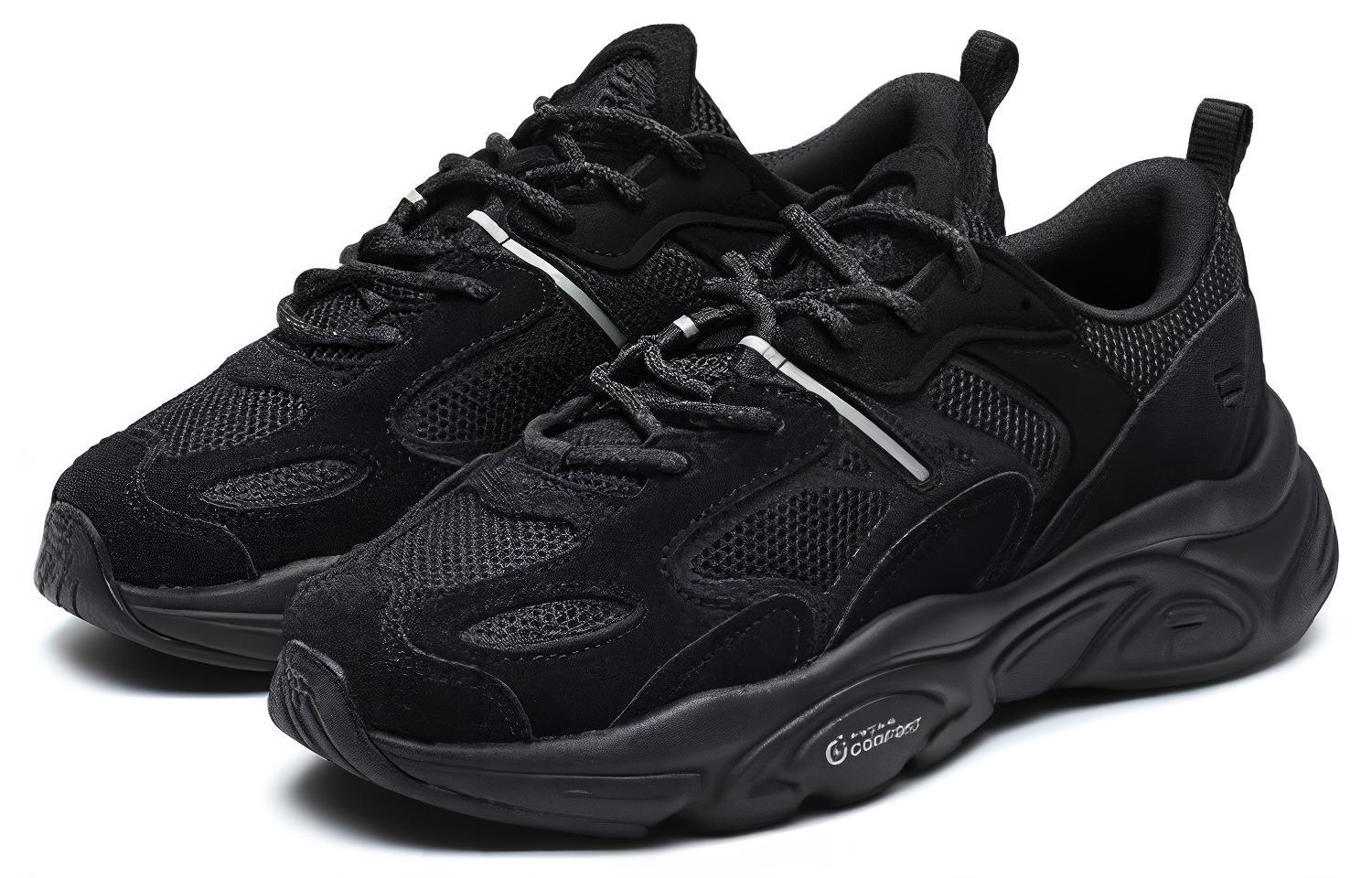 (W) FILA Wear-Resistant Running Shoes Black 圖 3
