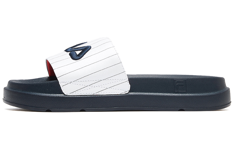 (Women) FILA wedge sandal Blue/White F12W024610FWN