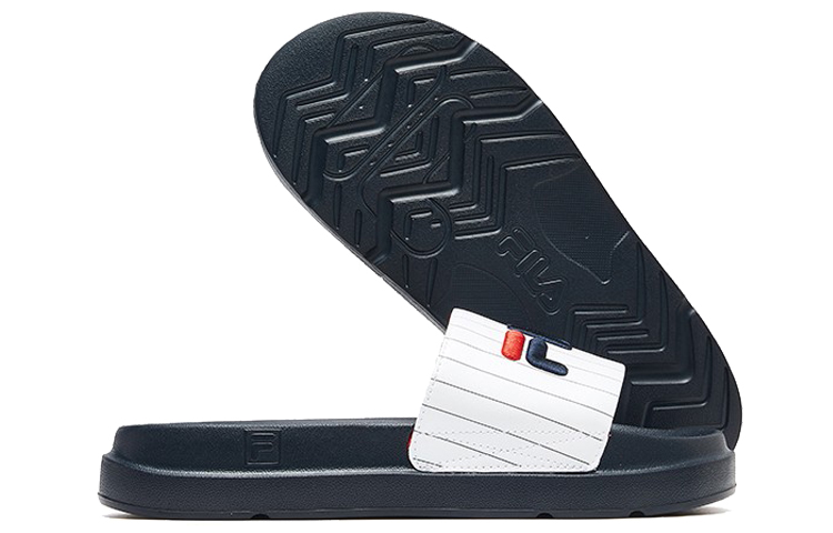 Shop (W) Sandalia Plataforma FILA Azul/Blanco F12W024610FWN