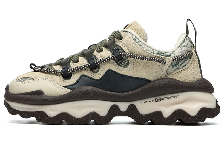 (W) FILA White Mountaineering Fusion QD96 'Beige Low-Top'