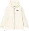 Order (W) FILA 白色寬版連帽拉鍊外套 休閒長袖 F51W138599F-IV