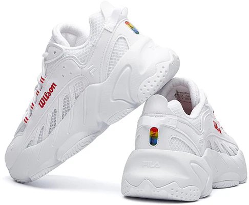 (W) FILA Wilson x Ade ''Weiß Rot'' F12W031133FWT Lookbook (W) FILA Wilson x Ade ''Weiß Rot'' F12W031133FWT