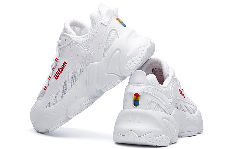 Lookbook (W) FILA x Wilson x Ade 白赤 (ホワイトレッド) F12W031133FWT