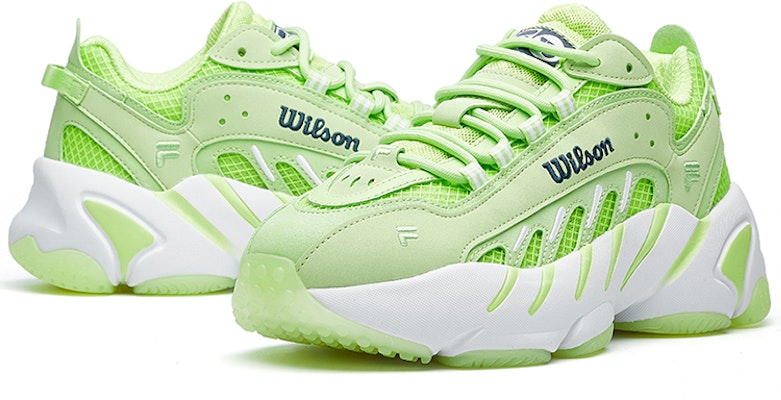 (Women) FILA Wilson x Ade Crossover Breathable Non-Slip Retro 'Green' F12W031133FSG Lookbook (Women) FILA Wilson x Ade Crossover Breathable Non-Slip Retro 'Green' F12W031133FSG