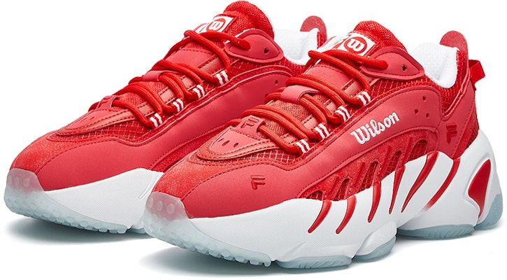 (Women) FILA Wilson x Ade Retro Shoe 'Red' F12W031133FFR Lookbook (Women) FILA Wilson x Ade Retro Shoe 'Red' F12W031133FFR