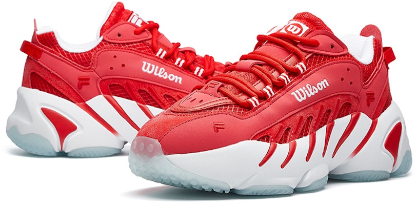 (Women) FILA Wilson x Ade Retro Shoe 'Red' F12W031133FFR Shop (Women) FILA Wilson x Ade Retro Shoe 'Red' F12W031133FFR
