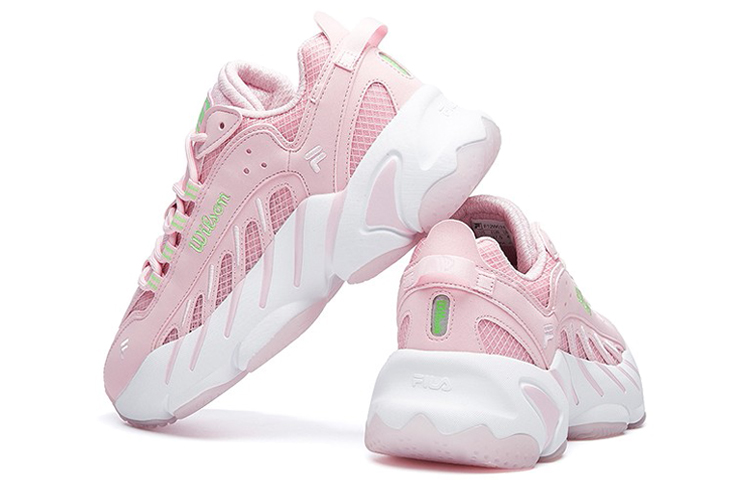 Lookbook Wilson x FILA斐樂 ADE 低筒 跑步鞋 女式 粉色