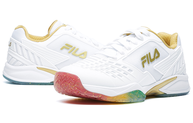 Lookbook (W) FILA Wilson X Fpf Sportschoenen Wit/Goud A12W032312FFW