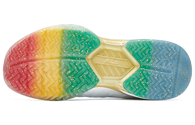 Shop (W) FILA Wilson X Fpf Sportschoenen Wit/Goud A12W032312FFW