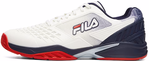 (Women) FILA Wilson x Low Running Shoes White/Blue/Red A12W042301FEB (Women) FILA Wilson x Low Running Shoes White/Blue/Red A12W042301FEB