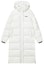 Buy (Women) FILA Winter White Long Logo Printed Hooded Down Jacket F61W148956FWT