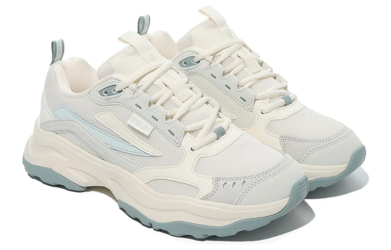 (W) FILA Wood Block V2 Low 'Beige Light Blue' 圖 3