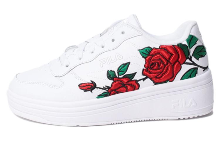 (Women) FILA WX-100 'Floral White Red Green' WSS23085-124