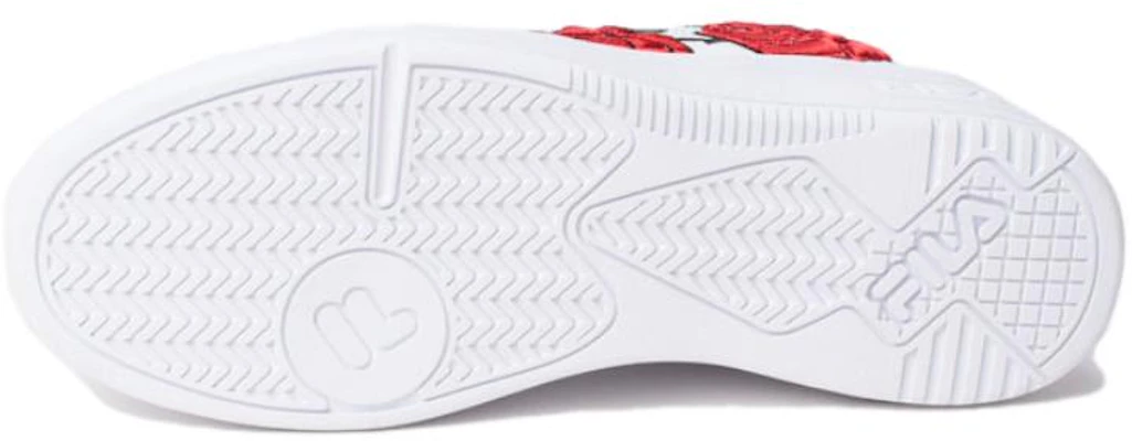 (W) FILA WX-100 '花卉白红绿' WSS23085-124 Purchase (W) FILA WX-100 '花卉白红绿' WSS23085-124
