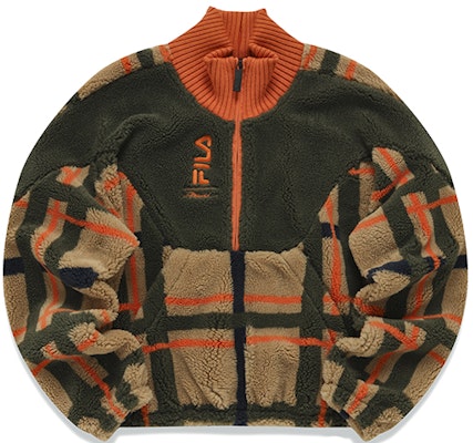 (Women) FILA x 3.1 Phillip Lim Fleece Jacket Casual Outerwear in Leaf Brown. F11W146205F-DR Buy (Women) FILA x 3.1 Phillip Lim Fleece Jacket Casual Outerwear in Leaf Brown. F11W146205F-DR