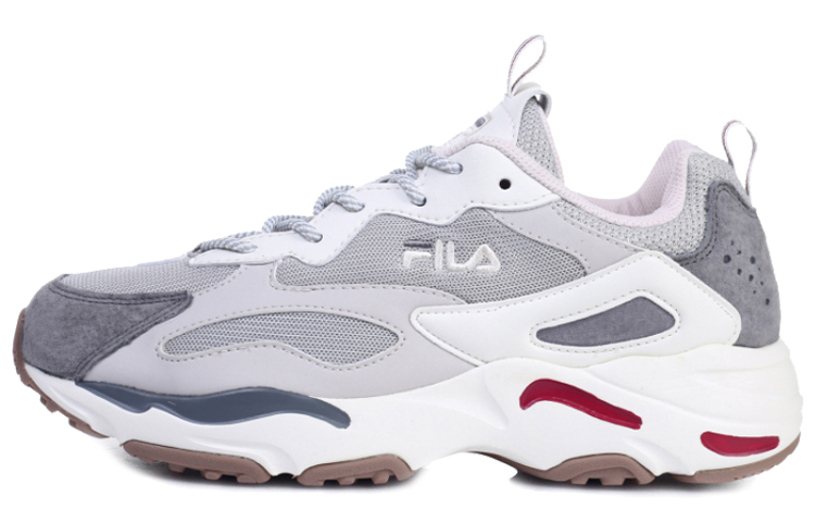 (Women) FILA x BTS Colorful Summer Collection Raytracer Grey//Red 'White' 1RM01153_050