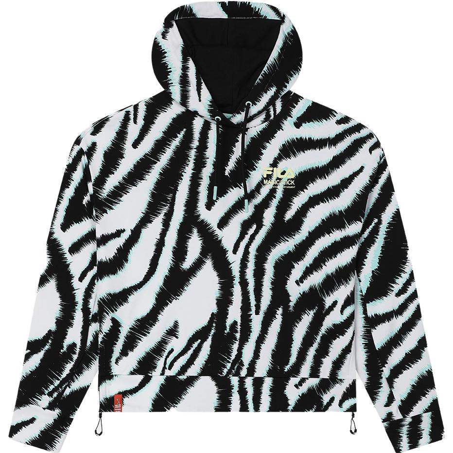 (Women) FILA Magic Stick 2023 All-Over Print Knit Hoodie Jacket F11W339206F-ZA