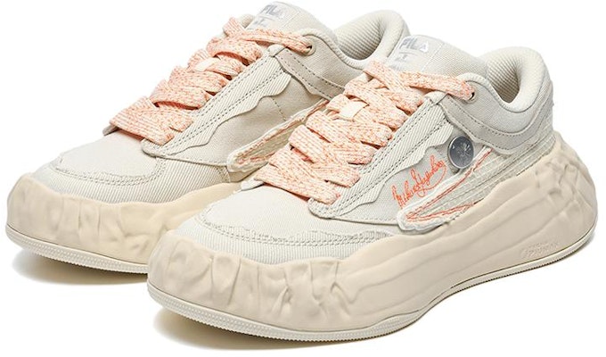 (W) FILA x MIHARA YASUHIRO Sneakers 'Putih Jingga' F12W224301FAG Order (W) FILA x MIHARA YASUHIRO Sneakers 'Putih Jingga' F12W224301FAG