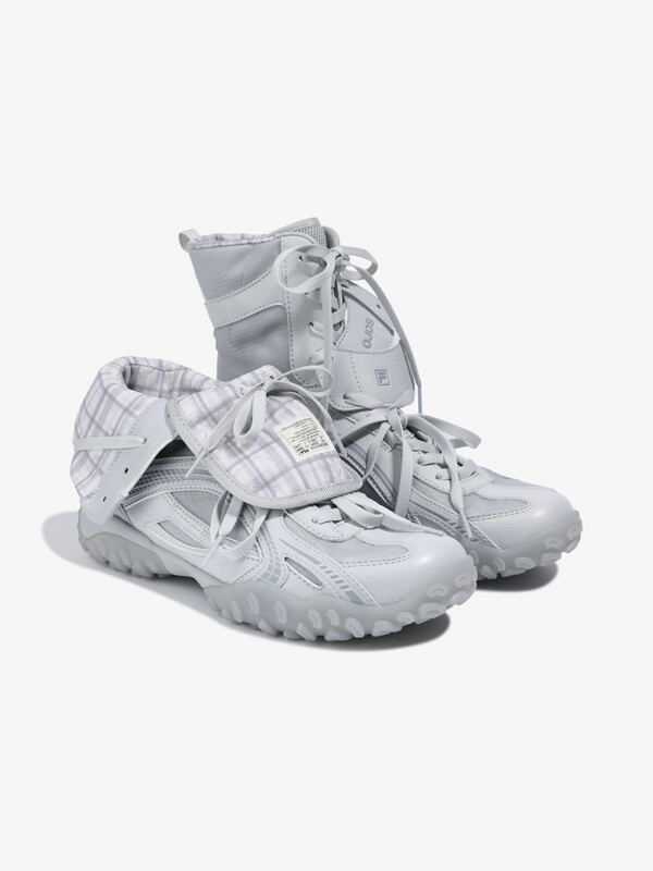 Lookbook (W) 斐乐 x OJOS Esape 中帮 灰色/灰色/灰色 11001XM02861H050