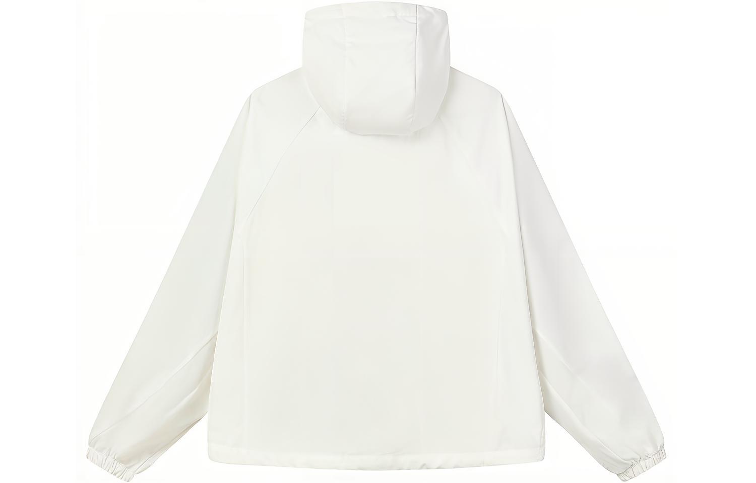 (Women) FILA Pepe Shimada Embroidered Owl Logo Hooded Jacket - Cloud Mushroom White F11W133798F-WT 圖 3