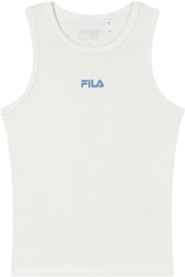 (Women) FILA x Pompidou Center White Slim Fit Sleeveless Casual Tank Top F11W438112F-WT Buy (Women) FILA x Pompidou Center White Slim Fit Sleeveless Casual Tank Top F11W438112F-WT